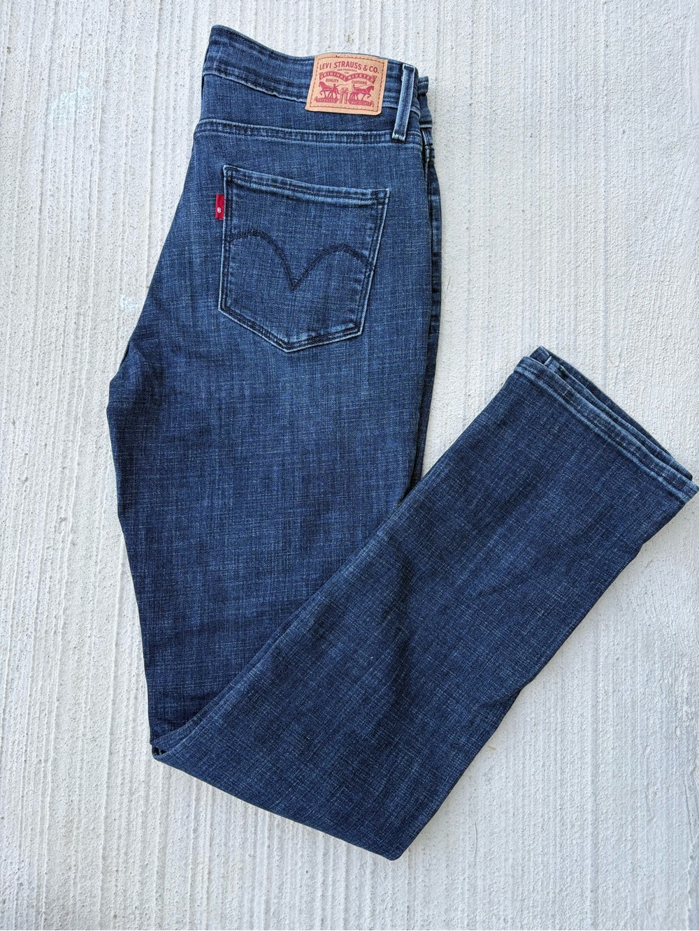 Levi's Women's Dark Blue Skinny Jeans